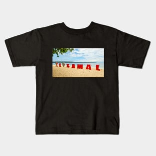 Kaputian Beach, Island Garden City of Samal, Davao del Norte, Mindanao, Philippines Kids T-Shirt